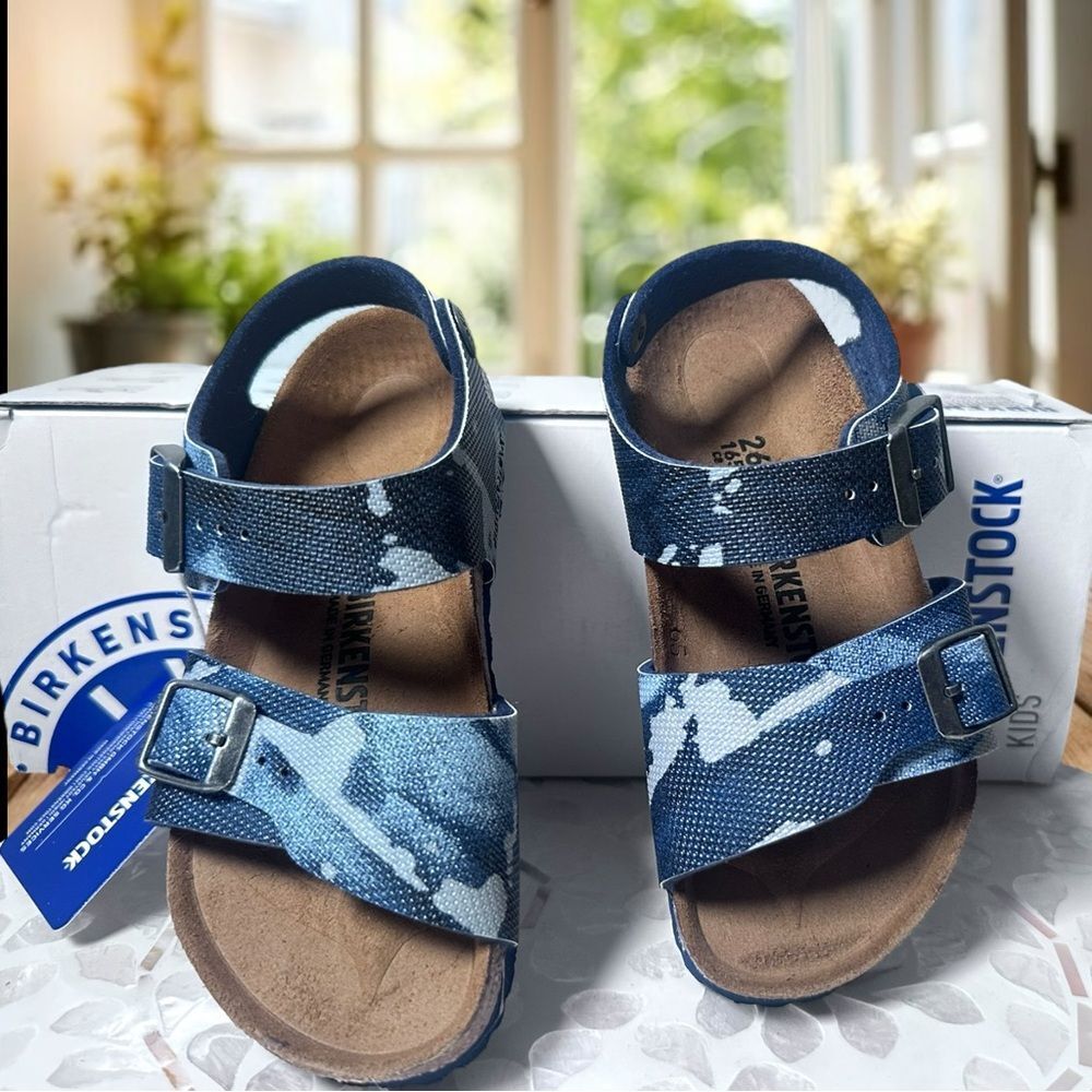 New in box Birkenstock Kids Toddler New York Sandals Size EU 26 US Kids Toddler - Picture 5 of 14